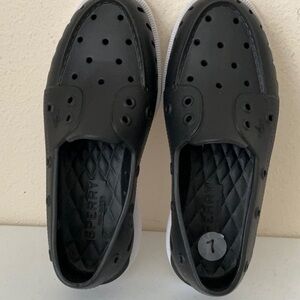 ‼️final must bundle ‼️Sperry Black Boat Shoes (NWOT)